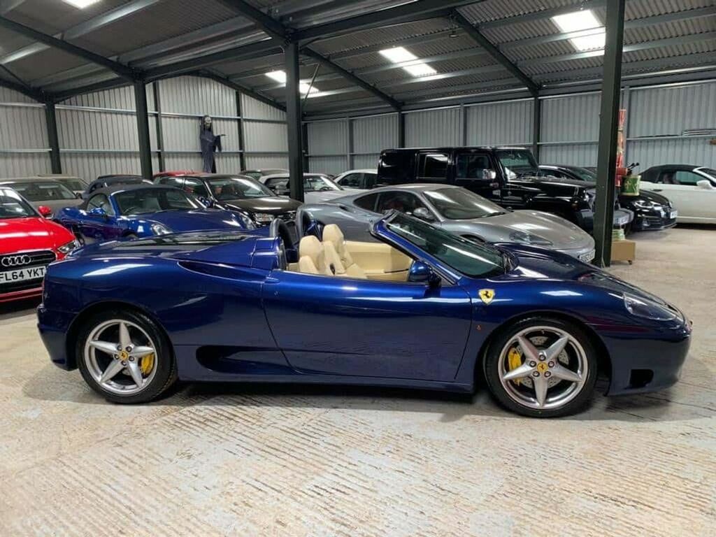 Ferrari 360 3.6 Spider Cambelt Service Example,recent Blue
