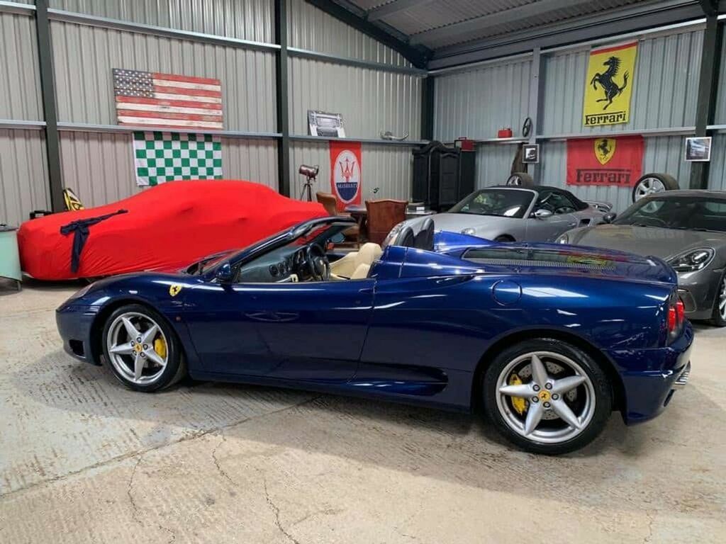 Ferrari 360 3.6 Spider Cambelt Service Example,recent Blue #6