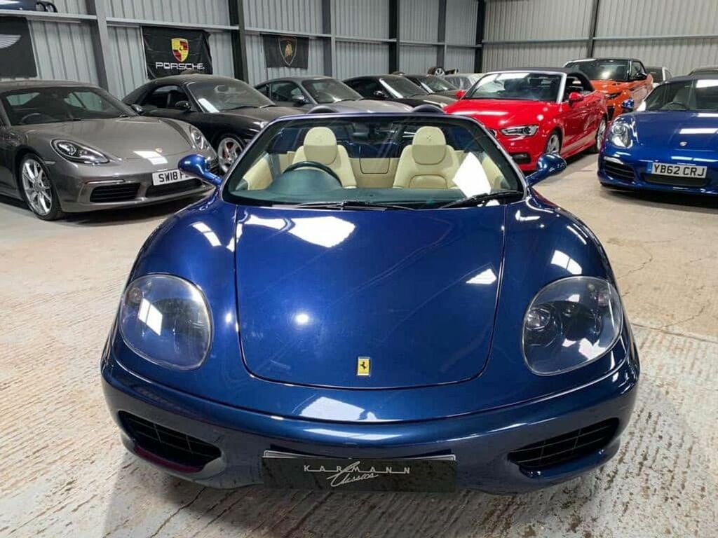 Ferrari 360 3.6 Spider Cambelt Service Example,recent Blue #2