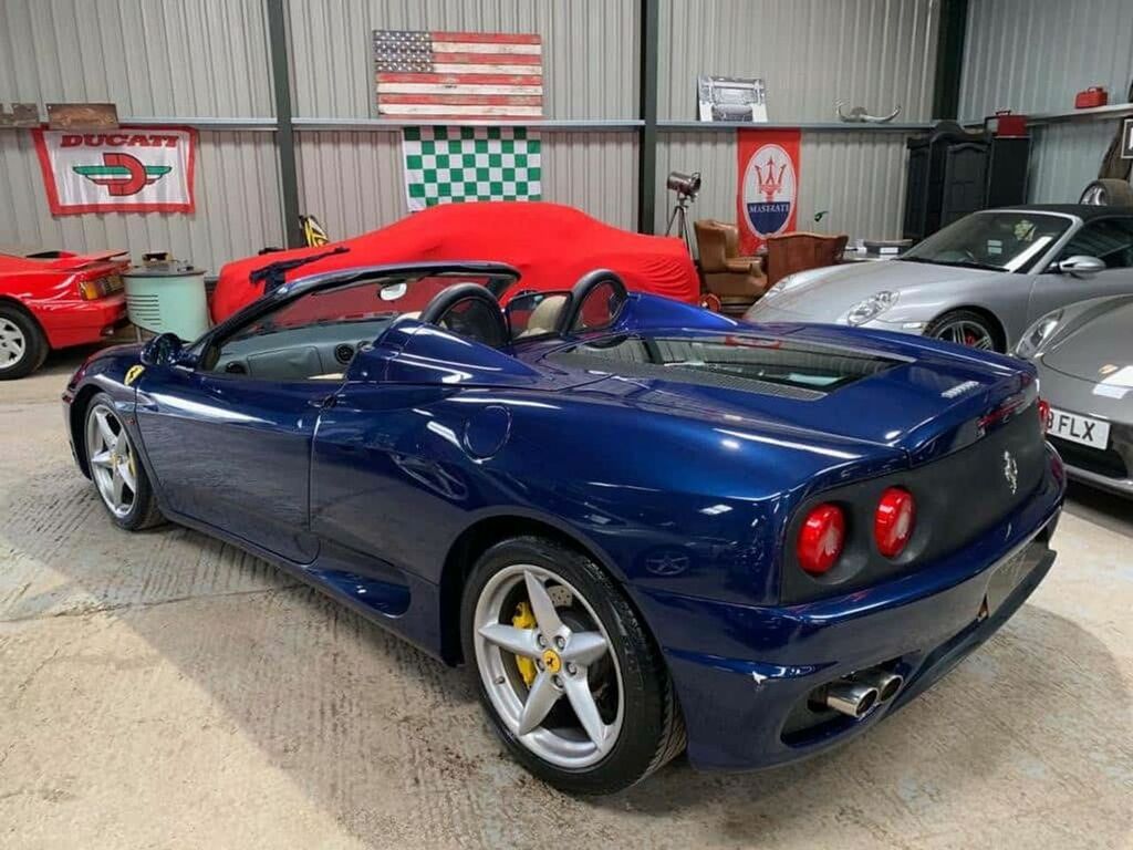 Ferrari 360 3.6 Spider Cambelt Service Example,recent Blue #5