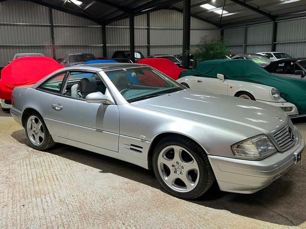 Mercedes-Benz SL Class 2.8 207Ps Sl280 Convertible 2799Cc Pan R Silver