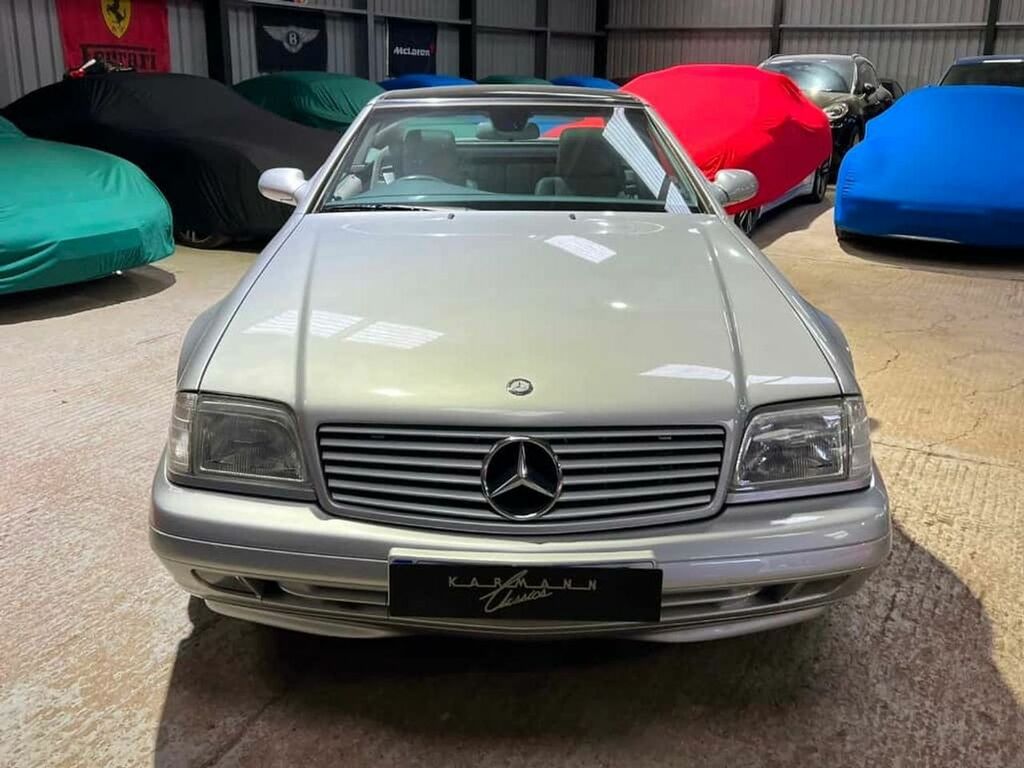 Mercedes-Benz SL Class 2.8 207Ps Sl280 Convertible 2799Cc Pan R Silver #4