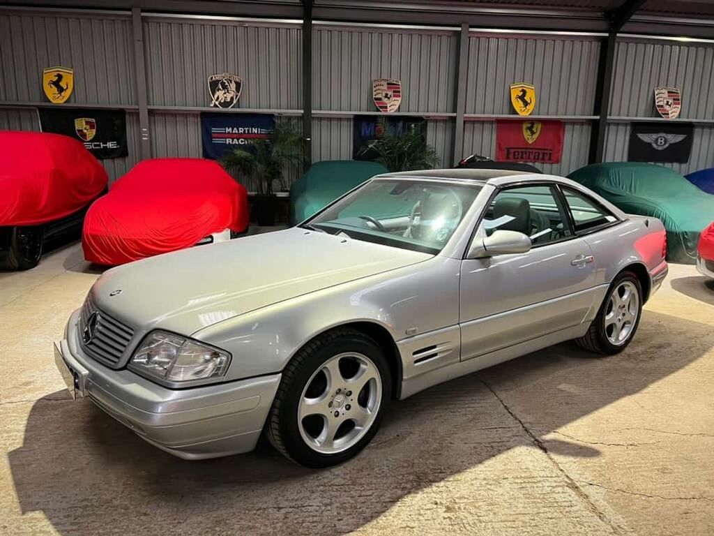 Mercedes-Benz SL Class 2.8 207Ps Sl280 Convertible 2799Cc Pan R Silver #6