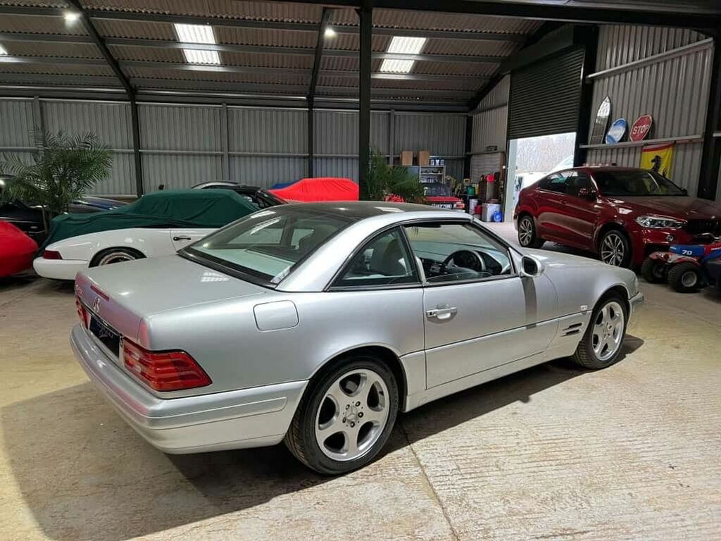 Mercedes-Benz SL Class 2.8 207Ps Sl280 Convertible 2799Cc Pan R Silver #2