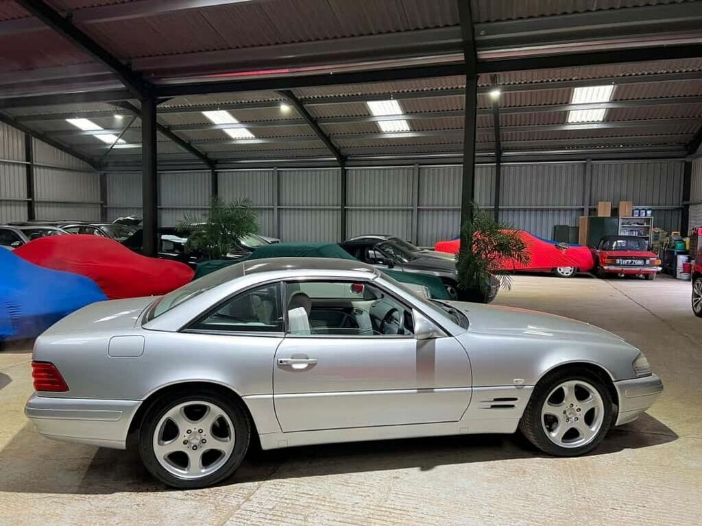 Mercedes-Benz SL Class 2.8 207Ps Sl280 Convertible 2799Cc Pan R Silver #3