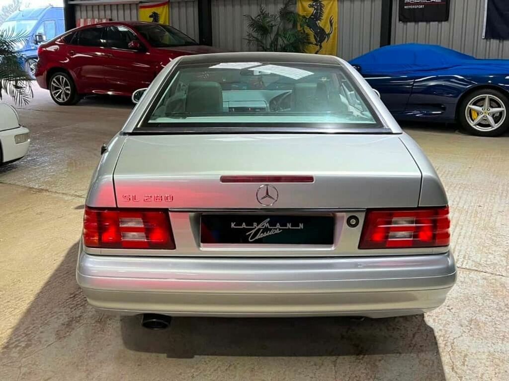 Mercedes-Benz SL Class 2.8 207Ps Sl280 Convertible 2799Cc Pan R Silver #5