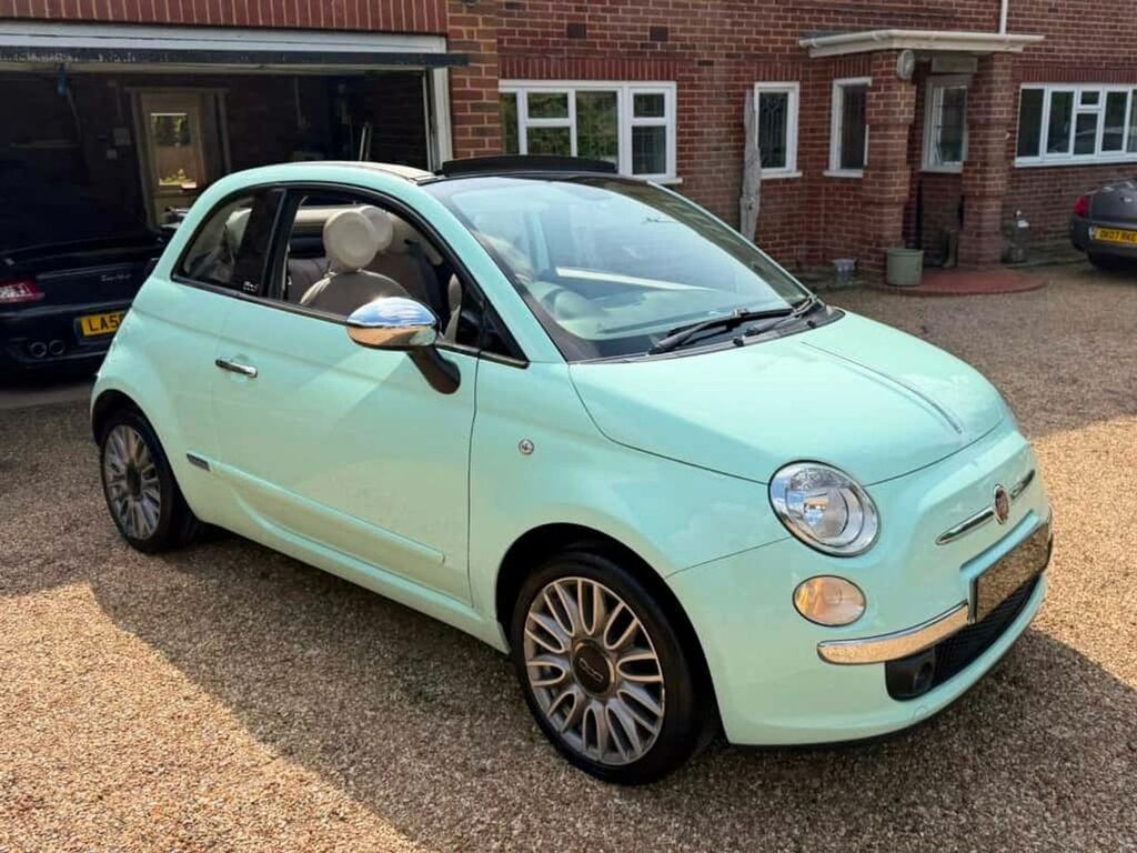 Fiat 500 1.2 Twinair Cult Convertible One BW14OSJ Green