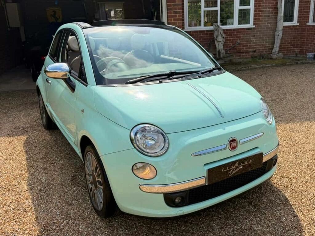 Fiat 500 1.2 Twinair Cult Convertible One BW14OSJ Green #6