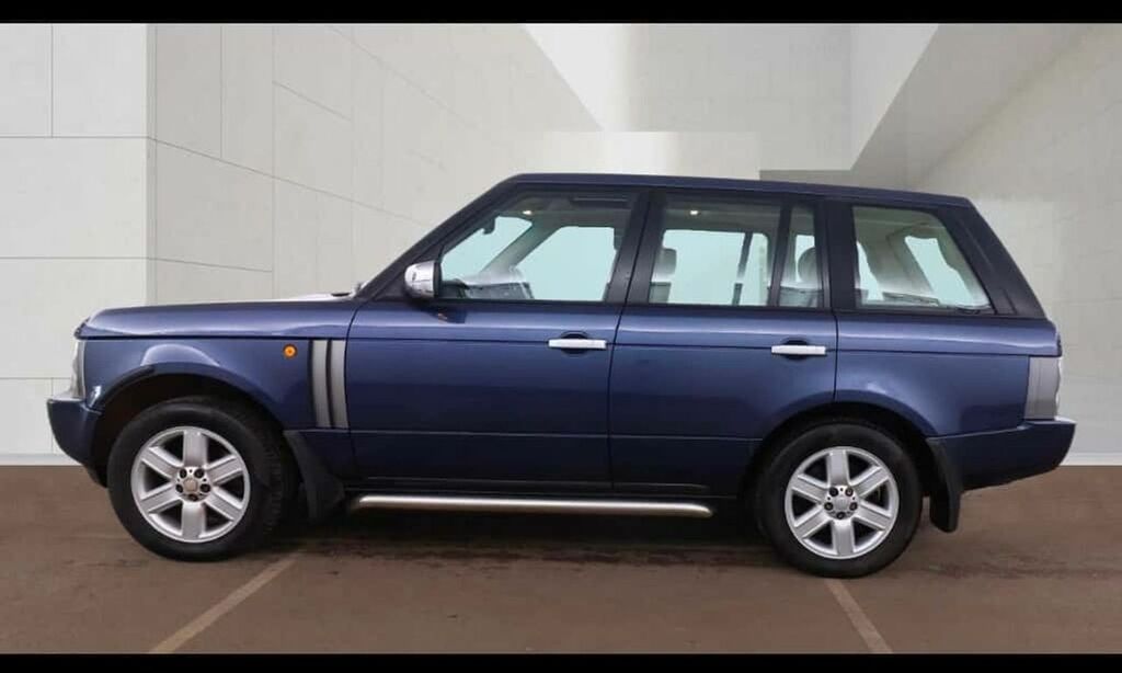 Land Rover Range Rover V8 Vogue Rare Cairns Blue With Parchment Leather, Blue #6