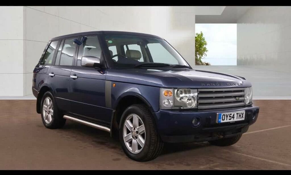 Land Rover Range Rover V8 Vogue Rare Cairns Blue With Parchment Leather, Blue