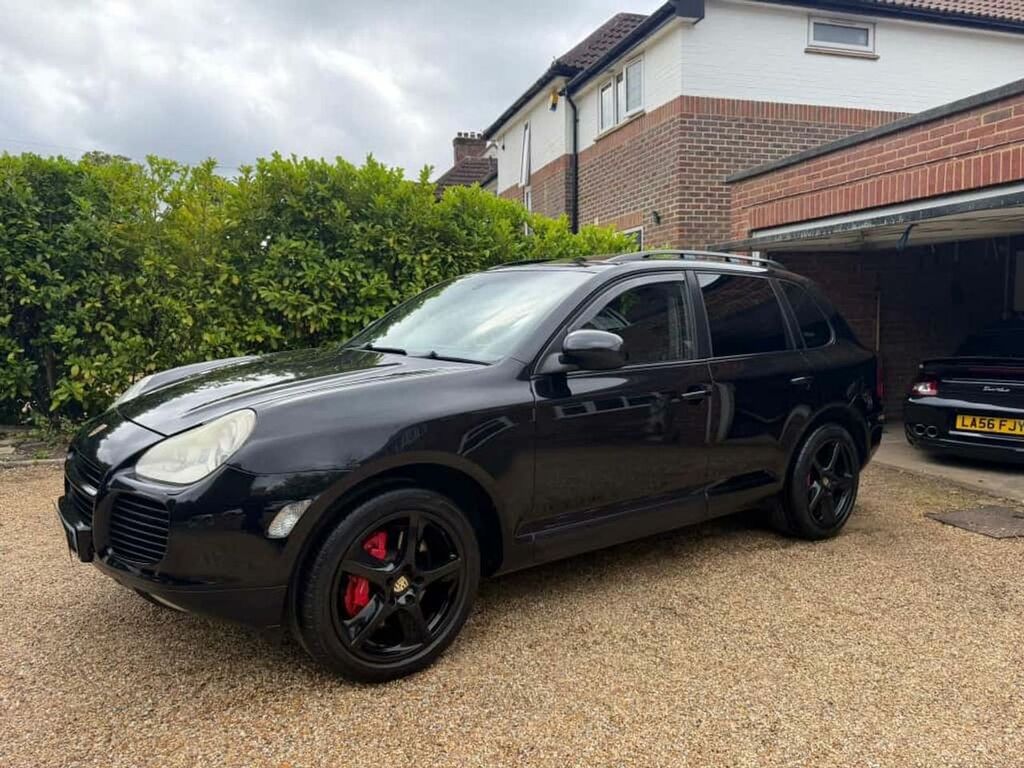 Porsche Cayenne Turbo Big Spec,sunroof,black Back 20 Alloys Black #6