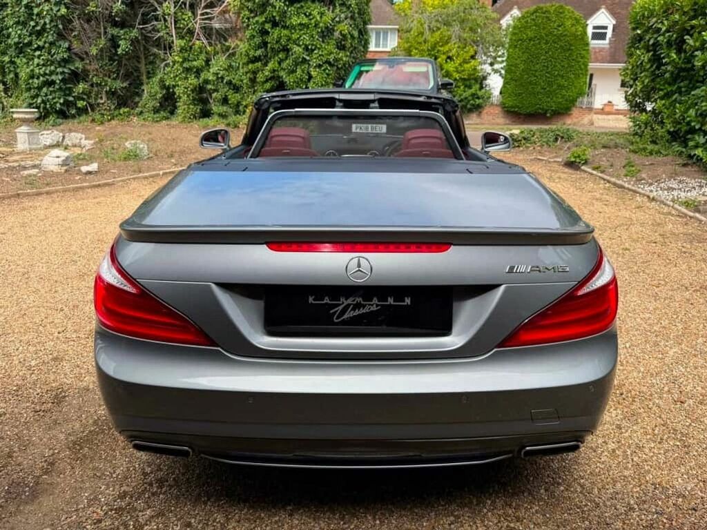 Mercedes-Benz SL Class 5 Sl350 Amg Sport Convertible 2014 Model,designo R Silver #5