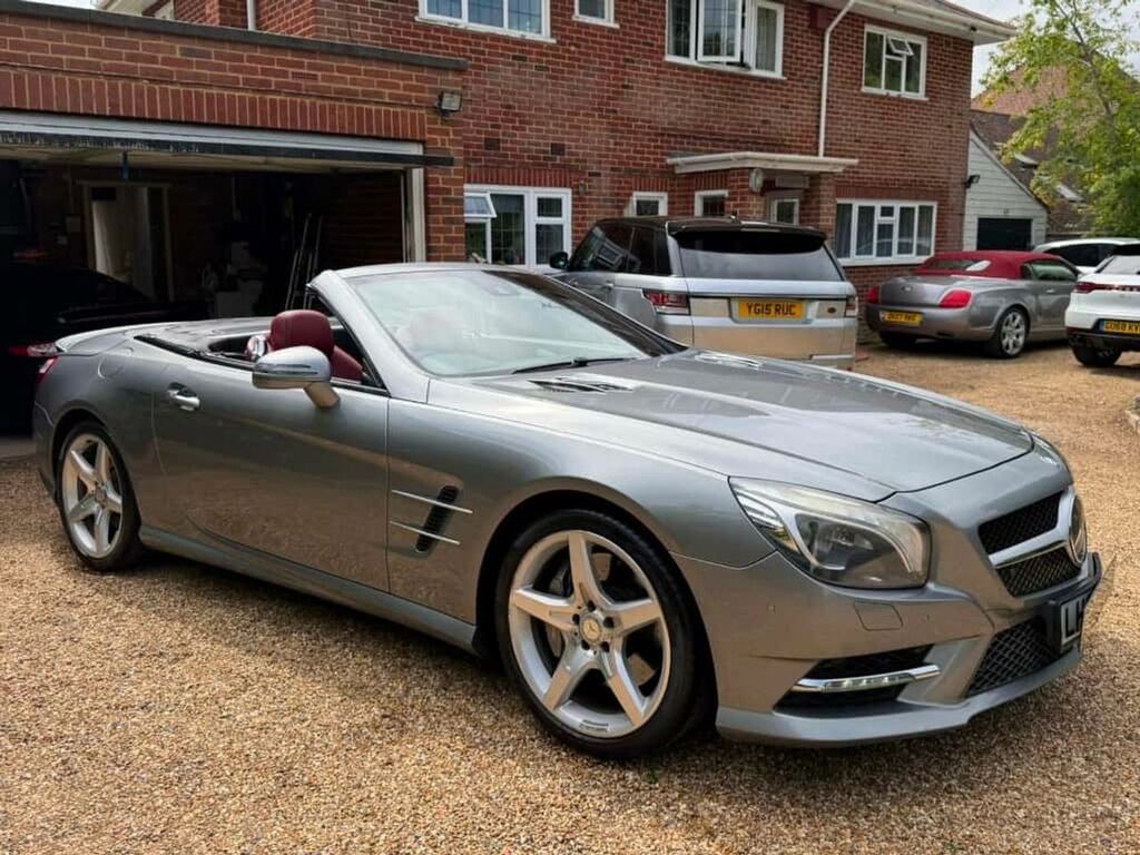 Mercedes-Benz SL Class 5 Sl350 Amg Sport Convertible 2014 Model,designo R Silver