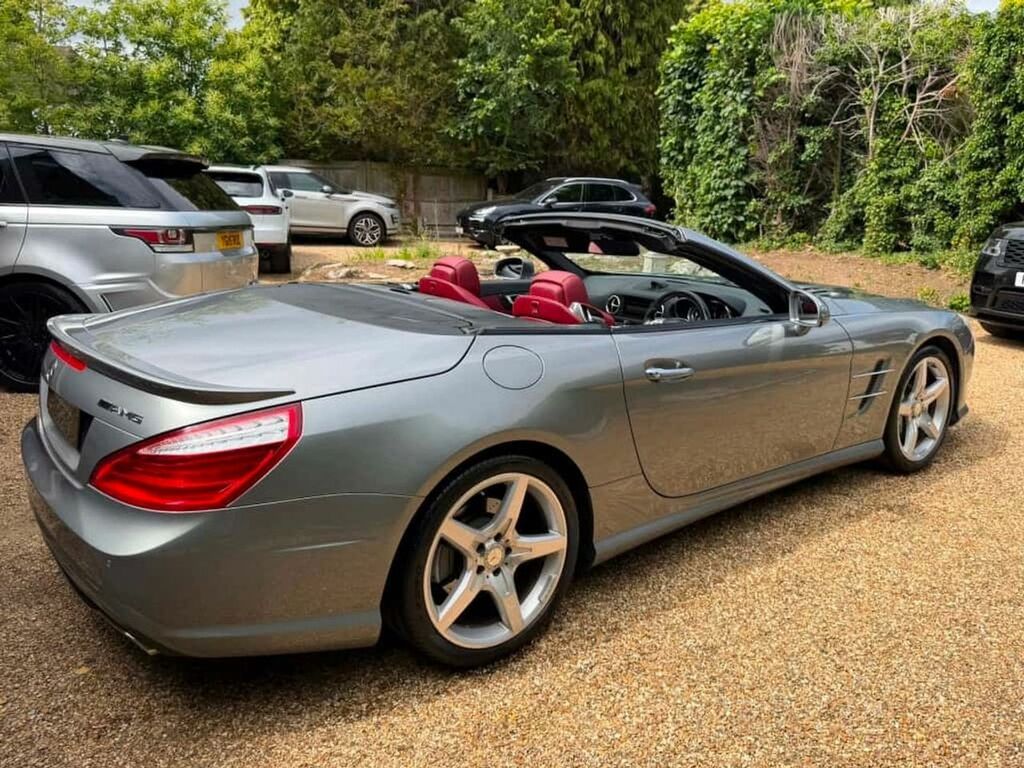 Mercedes-Benz SL Class 5 Sl350 Amg Sport Convertible 2014 Model,designo R Silver #2