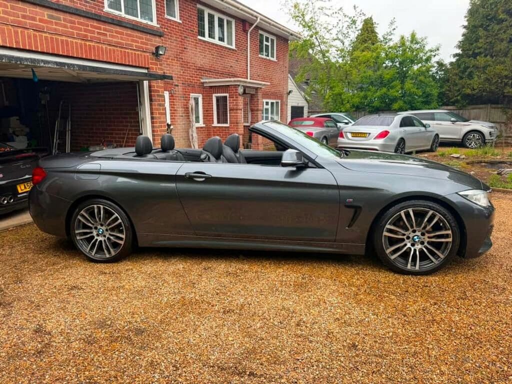 BMW 4 Series 420D M Sport Rare Example With A Big Specif ET14EFN Grey #3