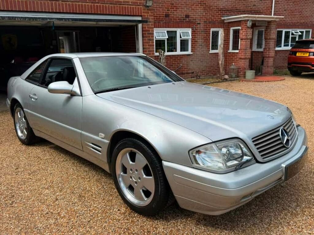 Mercedes-Benz SL Class Sl320 3.2 V6 Convertible Facelift Example,fsh Su Silver