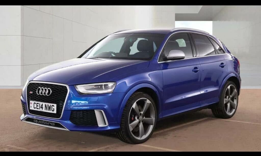 Audi RS Q3 Tfsi Quattro Sepang Blue,20 Rotor Alloys,big Spec Blue #6