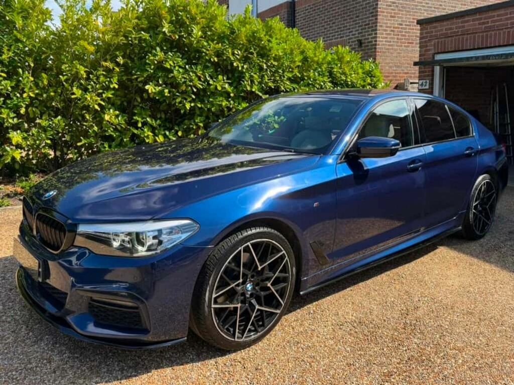 BMW 5 Series 520I M Sport Bmw Individual Example, 20 Kahn Allo AF69KMJ Blue #6