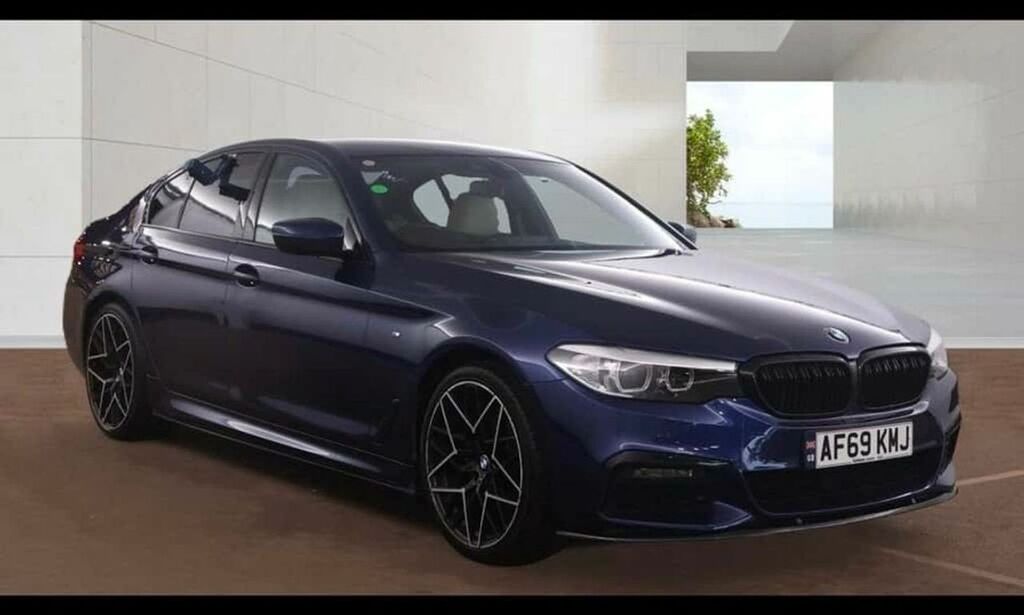 BMW 5 Series 520I M Sport Bmw Individual Example, 20 Kahn Allo Blue