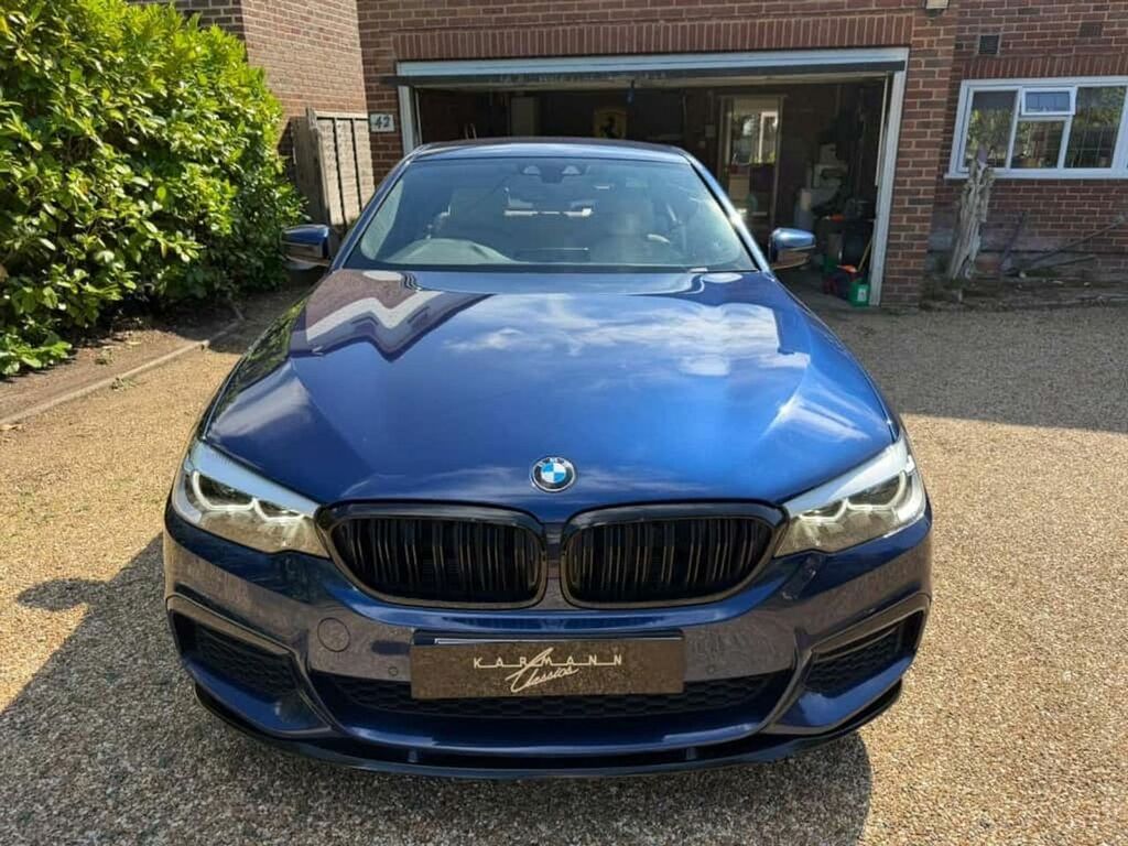 BMW 5 Series 520I M Sport Bmw Individual Example, 20 Kahn Allo AF69KMJ Blue #4