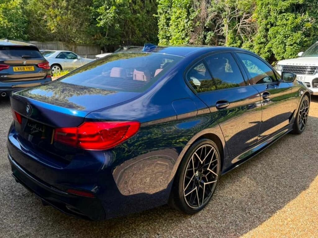 BMW 5 Series 520I M Sport Bmw Individual Example, 20 Kahn Allo AF69KMJ Blue #2