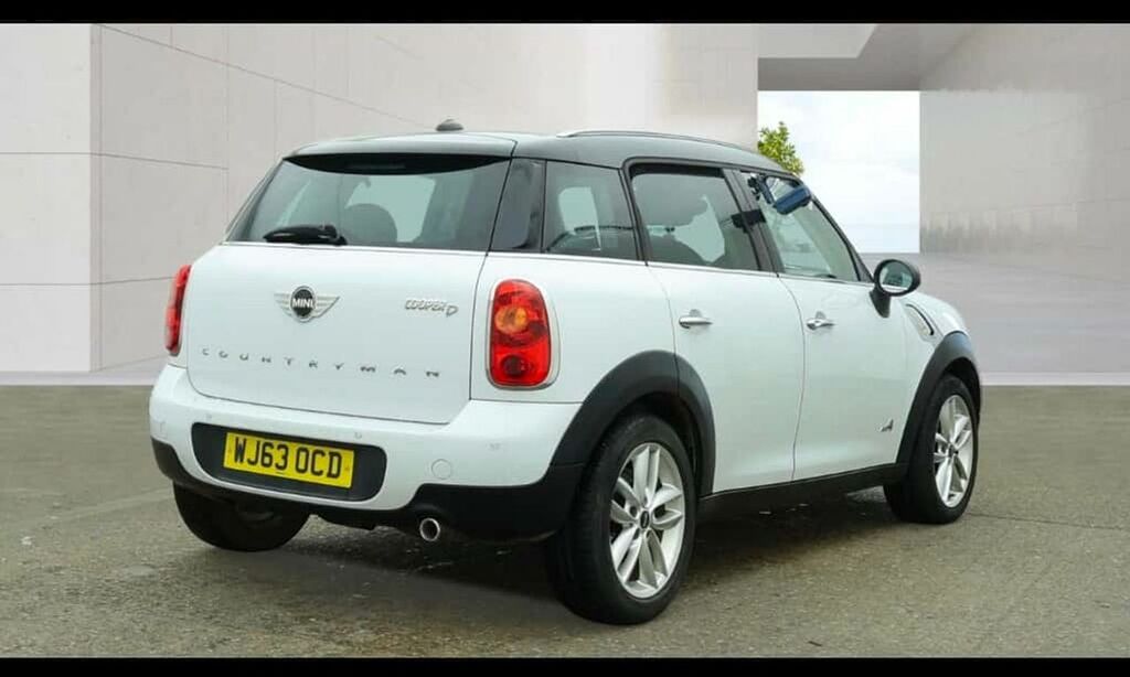 Mini Countryman Cooper D All4 One Owner,fsh,pan Roof Leather White #2