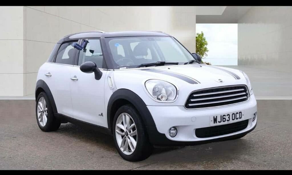 Mini Countryman Cooper D All4 One Owner,fsh,pan Roof Leather White
