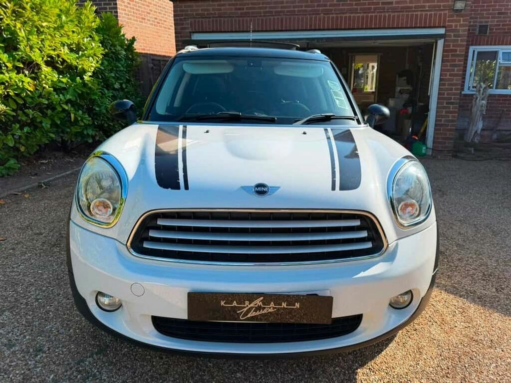 Mini Countryman Cooper D All4 One Owner,fsh,pan Roof Leather White #4