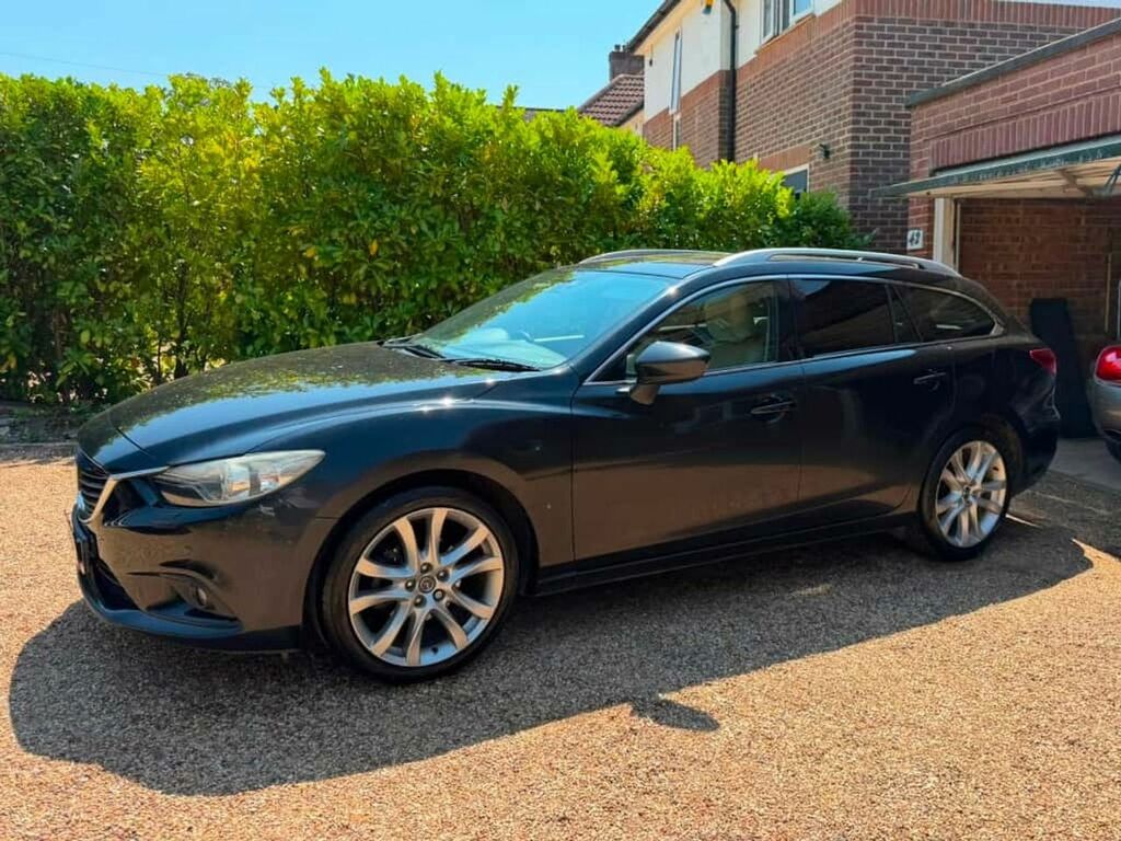 Mazda 6 D Sport Nav 1 Owner,fmsh Full Spec Black #6