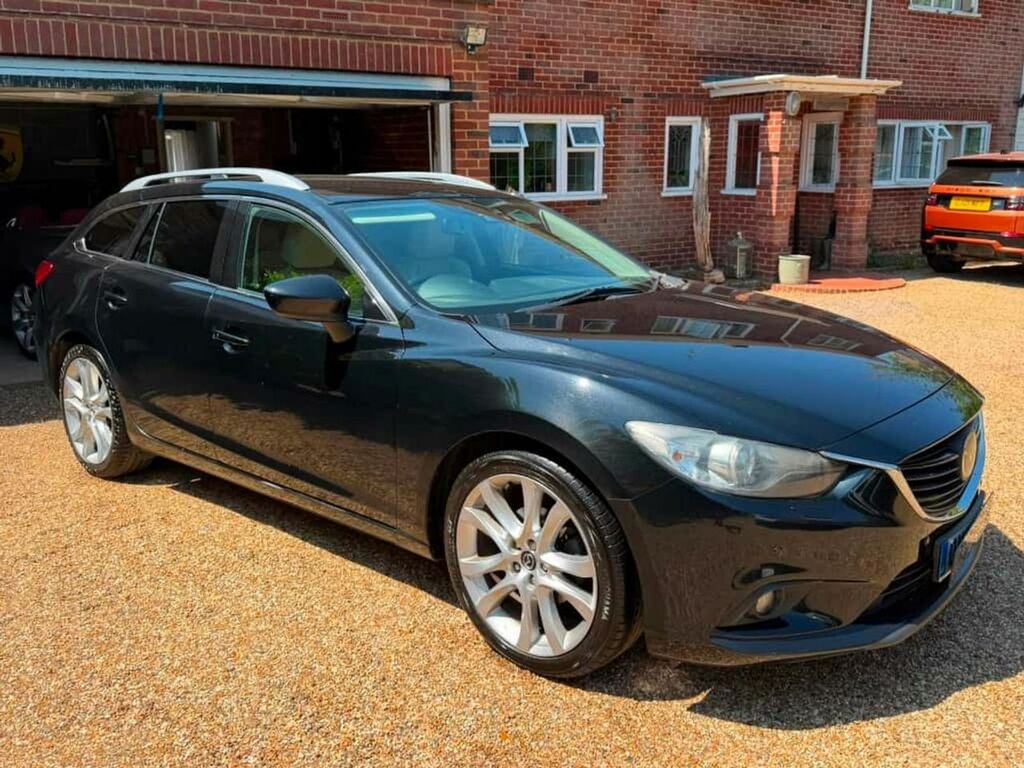 Mazda 6 D Sport Nav 1 Owner,fmsh Full Spec Black