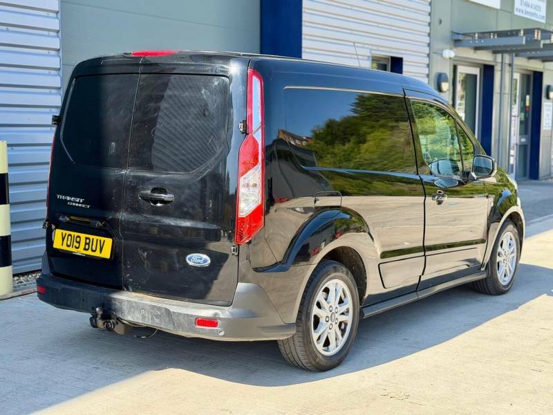 Ford Transit Connect 1.5 Ecoblue 120Ps Limited Van - 2019 YO19BUV Black #6
