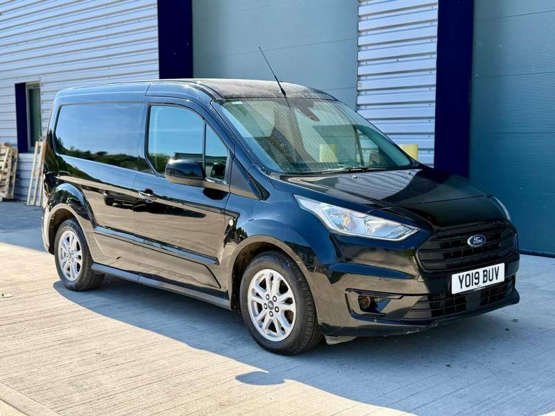Ford Transit Connect 1.5 Ecoblue 120Ps Limited Van - 2019 YO19BUV Black #2