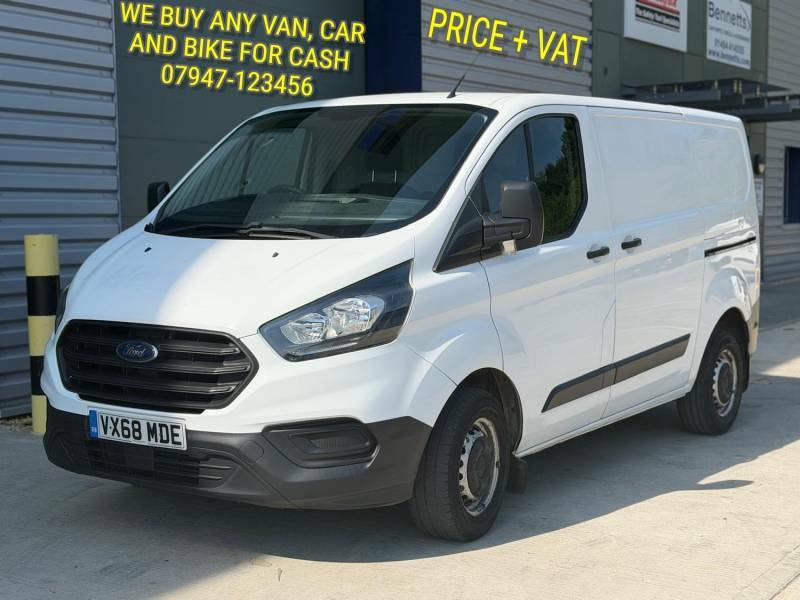 Ford Transit Custom 300 Tdci 130 L2h1 Trend Lwb Low Roof Fwd 21312 Silver #1