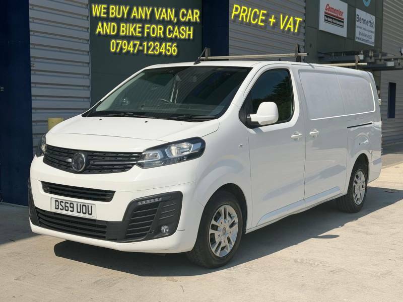 Vauxhall Vivaro 2900 1.5D 100Ps Sportive L2 H1 Van Lwb White