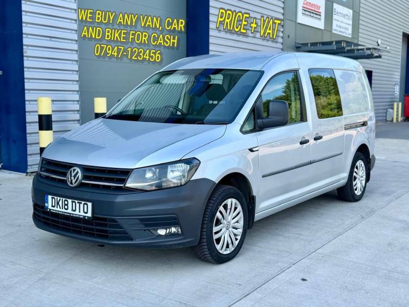 Volkswagen Caddy Maxi 2.0 Tdi 102Ps Kombi Van Silver