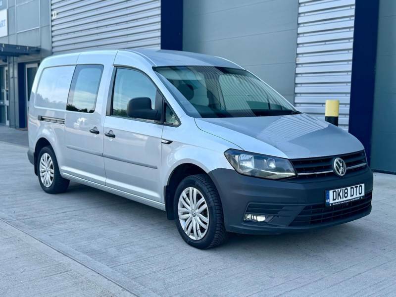 Volkswagen Caddy Maxi 2.0 Tdi 102Ps Kombi Van Silver #2