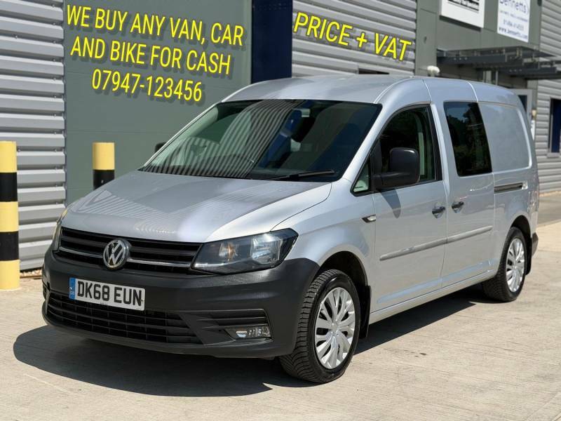 Volkswagen Caddy Maxi 2.0 Tdi 102Ps Kombi Van Silver