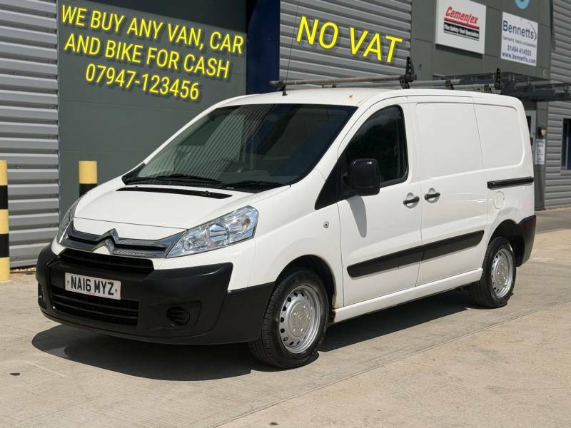 Citroen Dispatch 1000 1.6 Hdi 90 H1 Van Enterprise - 2016 White