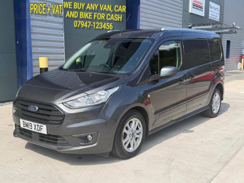 Ford Transit Connect 1.5 Ecoblue 120Ps Limited Van Powershift Grey