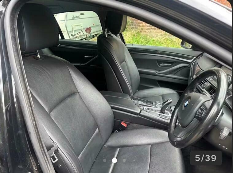 BMW 5 Series Se Black #5