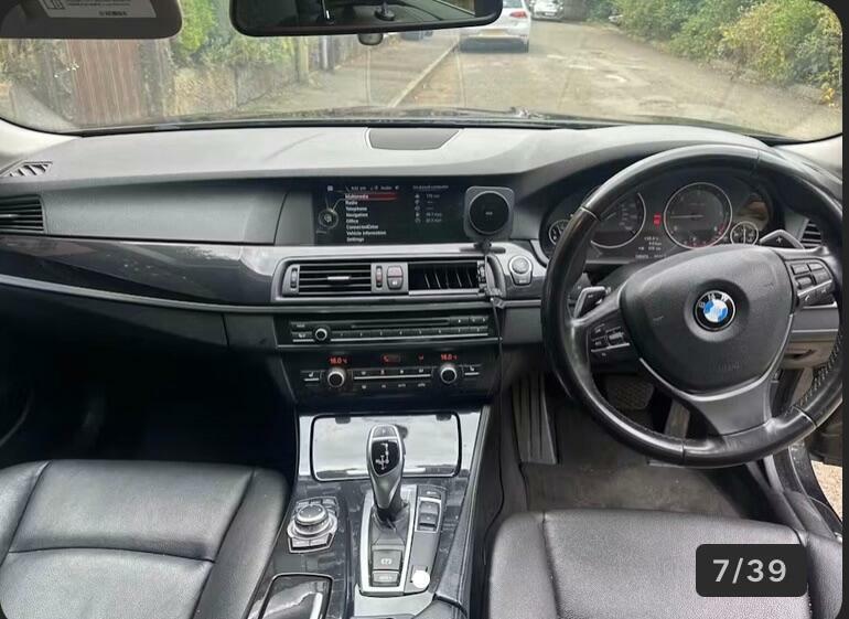 BMW 5 Series Se Black #6