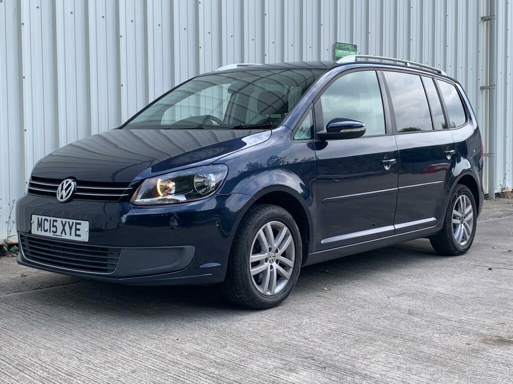 Volkswagen Touran 1.6 Tdi Bluemotion Tech Se Dsg Euro 5 Ss Blue #6