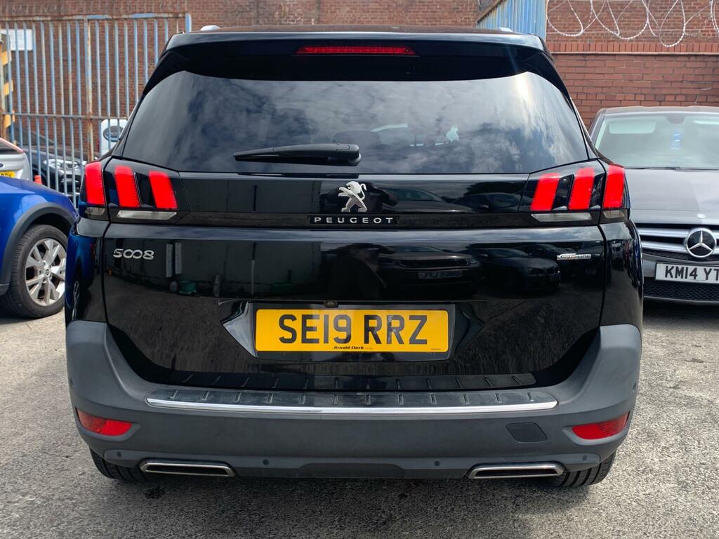 Peugeot 5008 1.5 Bluehdi Gt Line Euro 6 Ss SE19RRZ Black #5
