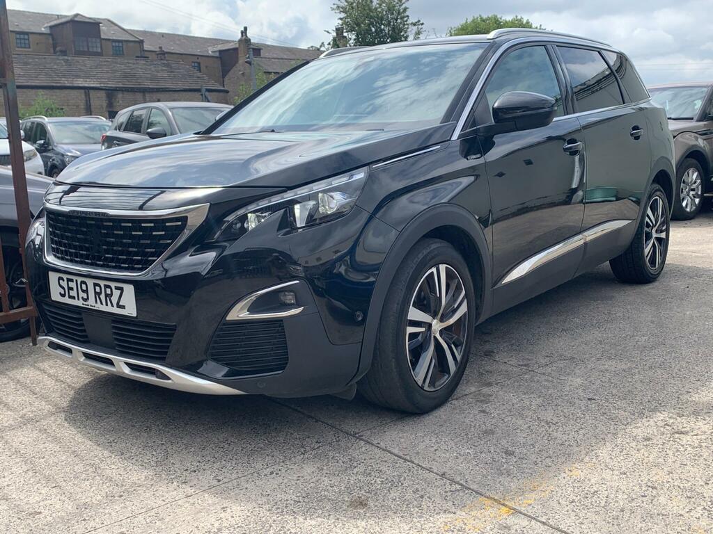 Peugeot 5008 1.5 Bluehdi Gt Line Euro 6 Ss SE19RRZ Black #3