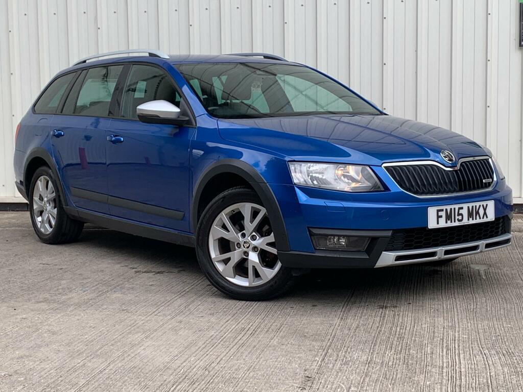 Skoda Octavia Scout Blue