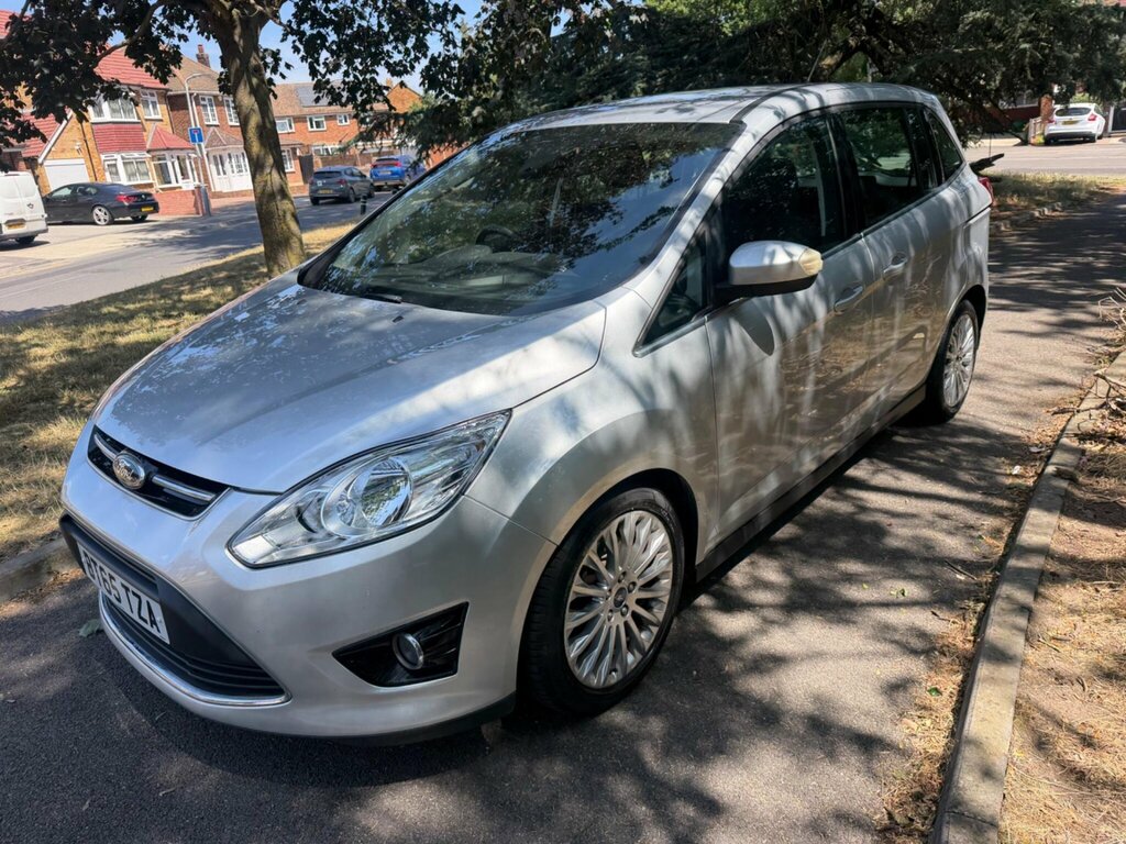 Ford Grand C-Max 2.0 Tdci Titanium Powershift Euro 6 Ss Silver #3