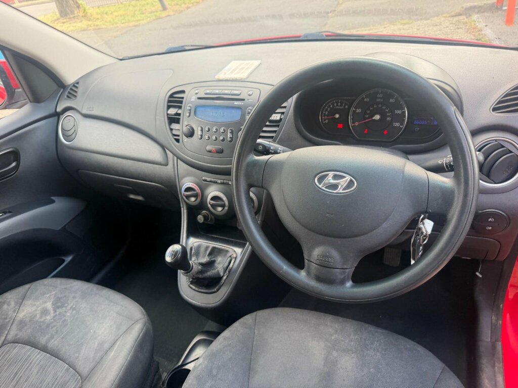 Hyundai I10 1.2 Active Euro 5 KR11SYX Red #5
