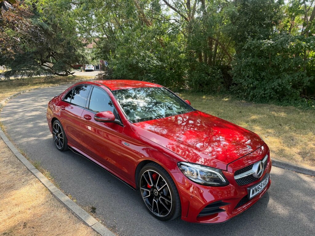Mercedes-Benz C Class 2.0 C300de 13.5Kwh Amg Line Edition Premium G-tr Red #5