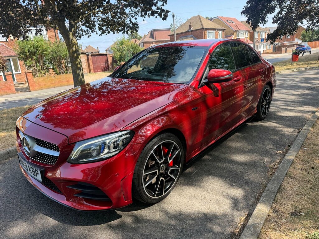 Mercedes-Benz C Class 2.0 C300de 13.5Kwh Amg Line Edition Premium G-tr Red #3