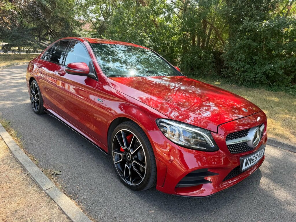 Mercedes-Benz C Class 2.0 C300de 13.5Kwh Amg Line Edition Premium G-tr Red